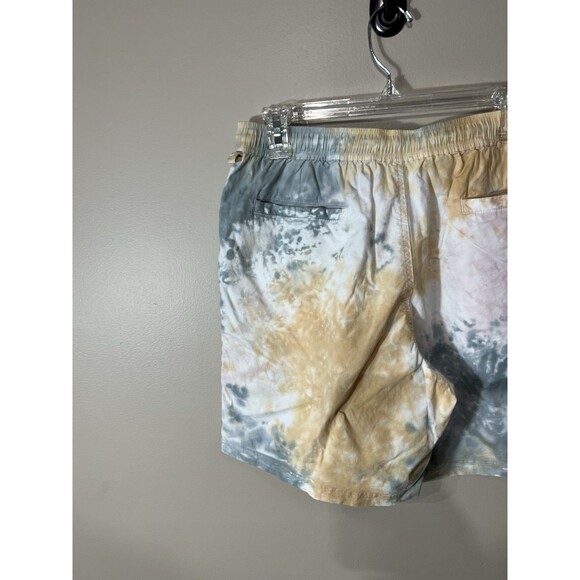 Welcome Skateboards Men's Yellow Blue Tie Dye Shorts Large - Picture 13 of 15